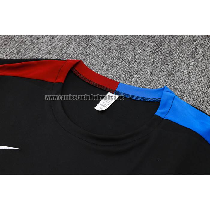 Chandal del Barcelona Manga Corta 2023-24 Negro - Pantalon Corto